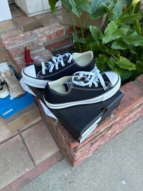 Converse Kids' Chuck Taylor All Star EVA Lift Platform Low Top Sneakers Size 4.5